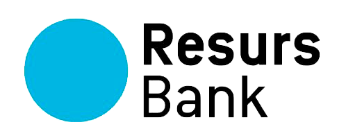 Logo af Resurs bank